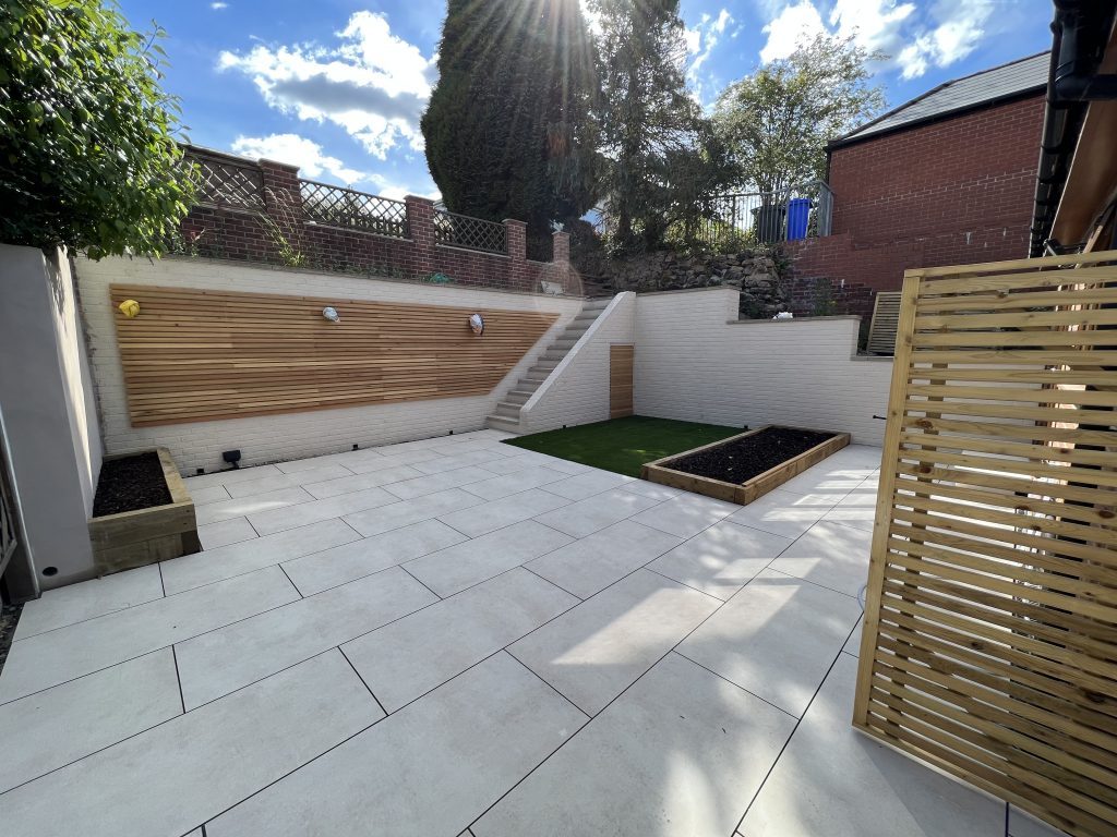 Strata Stoneworks provide high quality Full Garden Landscaping projects In Leeds and West Yorkshire