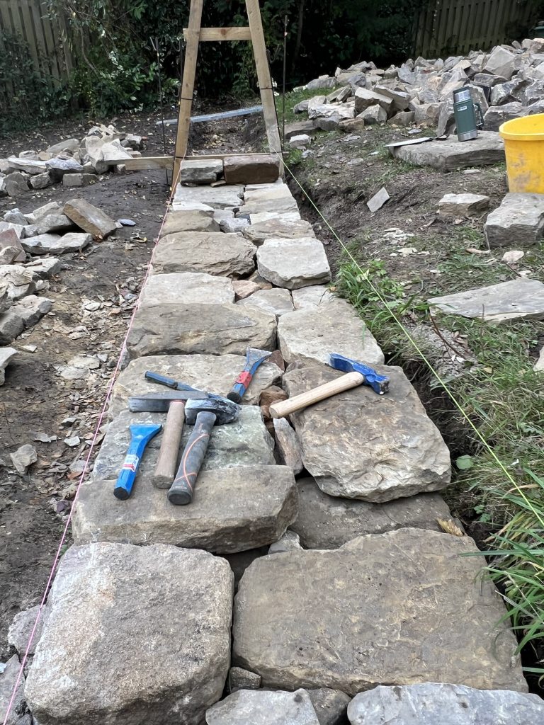 Drystone walling, done the proper way in Leeds by Strata Stoneworks